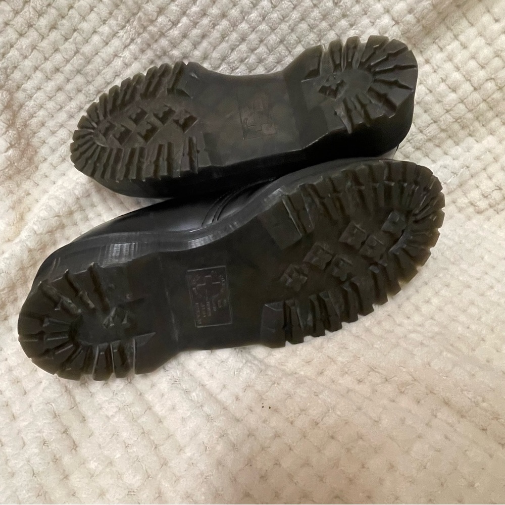 Dr. Martens Black Platform Quad oxfords size 7 - Picture 8 of 10